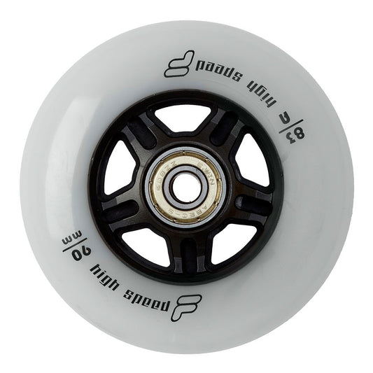 Fila 90mm Ersatzrollen mit Abec 9 Kugellager und 8mm Spacer