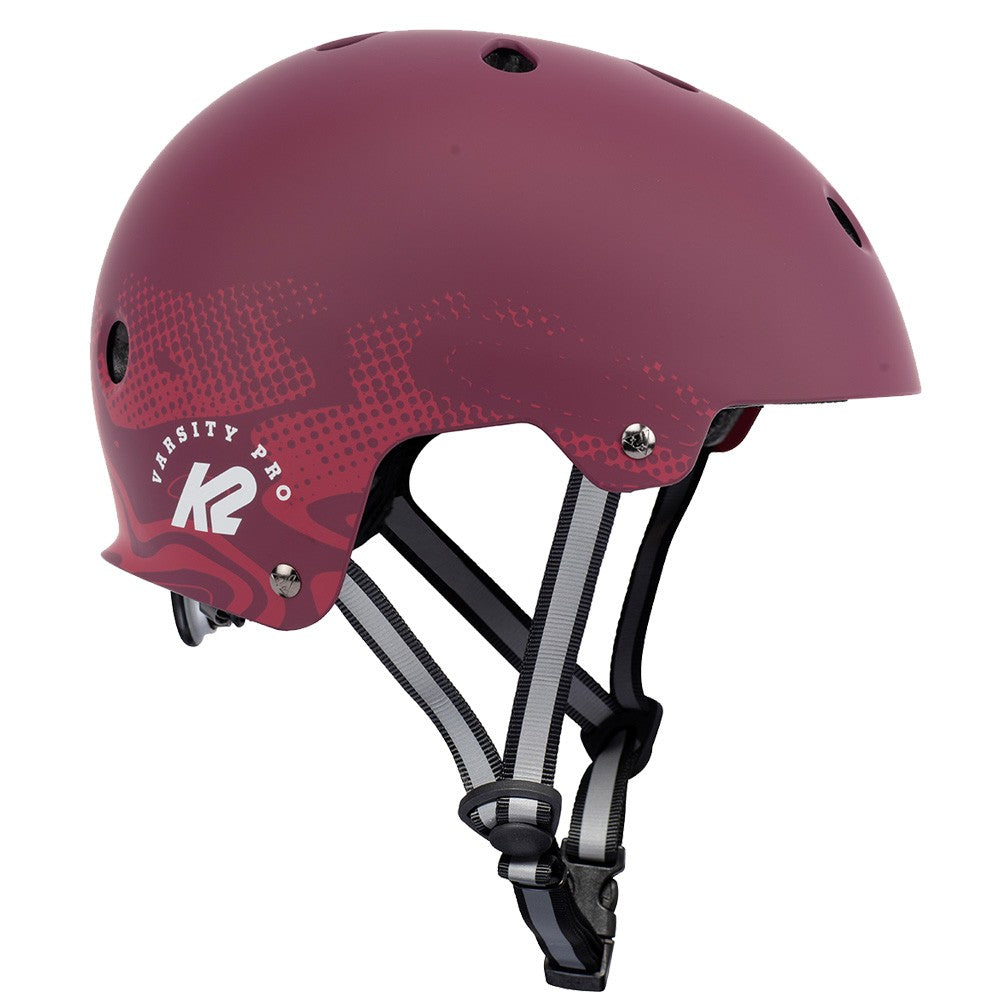 K2 Varsity Pro rot Burgundy Inliner Helm