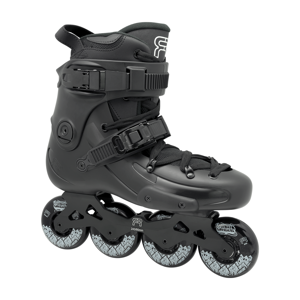 Seba FR1 80 Inline Skates schwarz oder weiß - Freestyle
