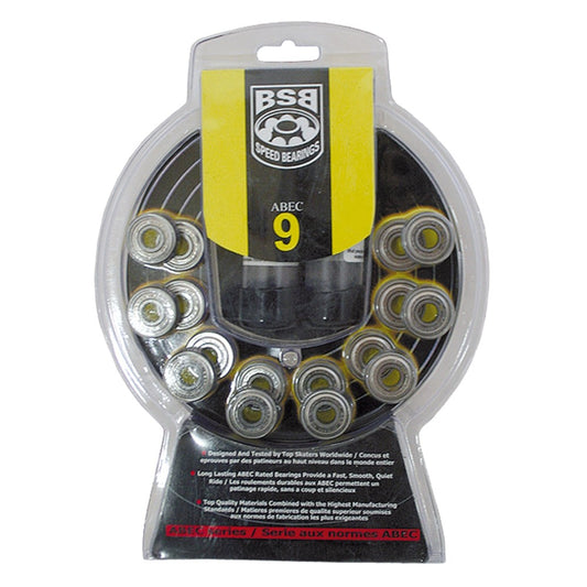 BSB Abec 9 Kugellager Set mit Schmiermittel und Aufbewahrungshülle