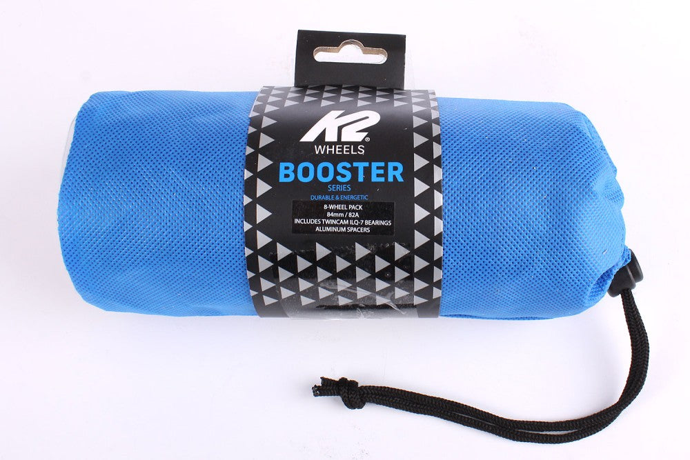 K2 84 mm - 82a Ersatzrollen mit Kugellager und Spacer 8er Pack