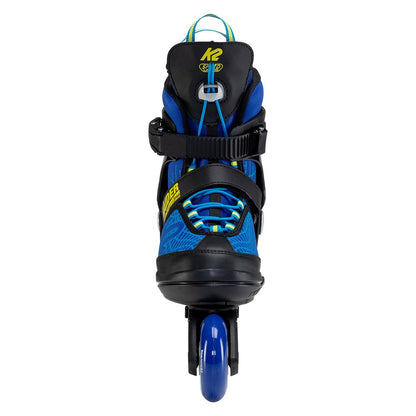 K2 Raider Pro blau gelb Kinder Inline Skates