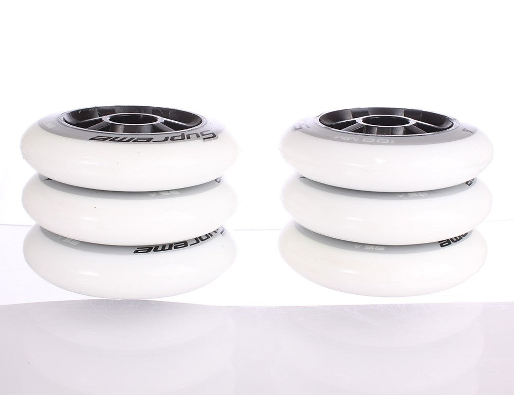 Rollerblade Supreme 100mm / 85A Rollen 6er Pack