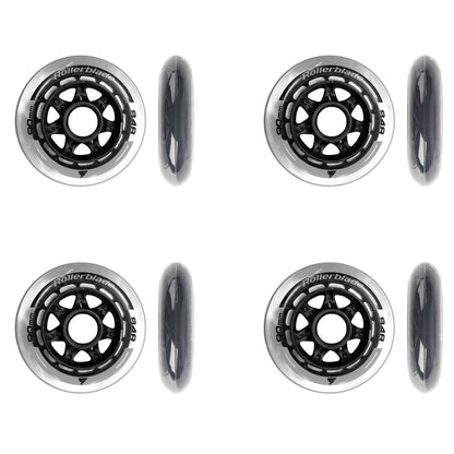 Rollerblade 84mm Rollen ohne Kugellager 8er Pack