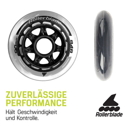 Rollerblade 84mm Rollen ohne Kugellager 8er Pack