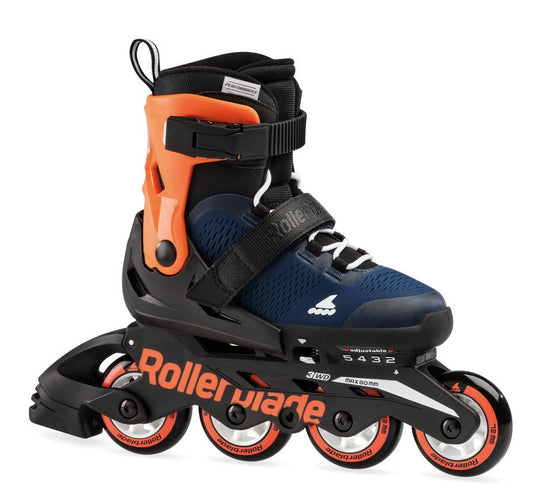 Rollerblade Microblade blau orange Kinder Inline Skates