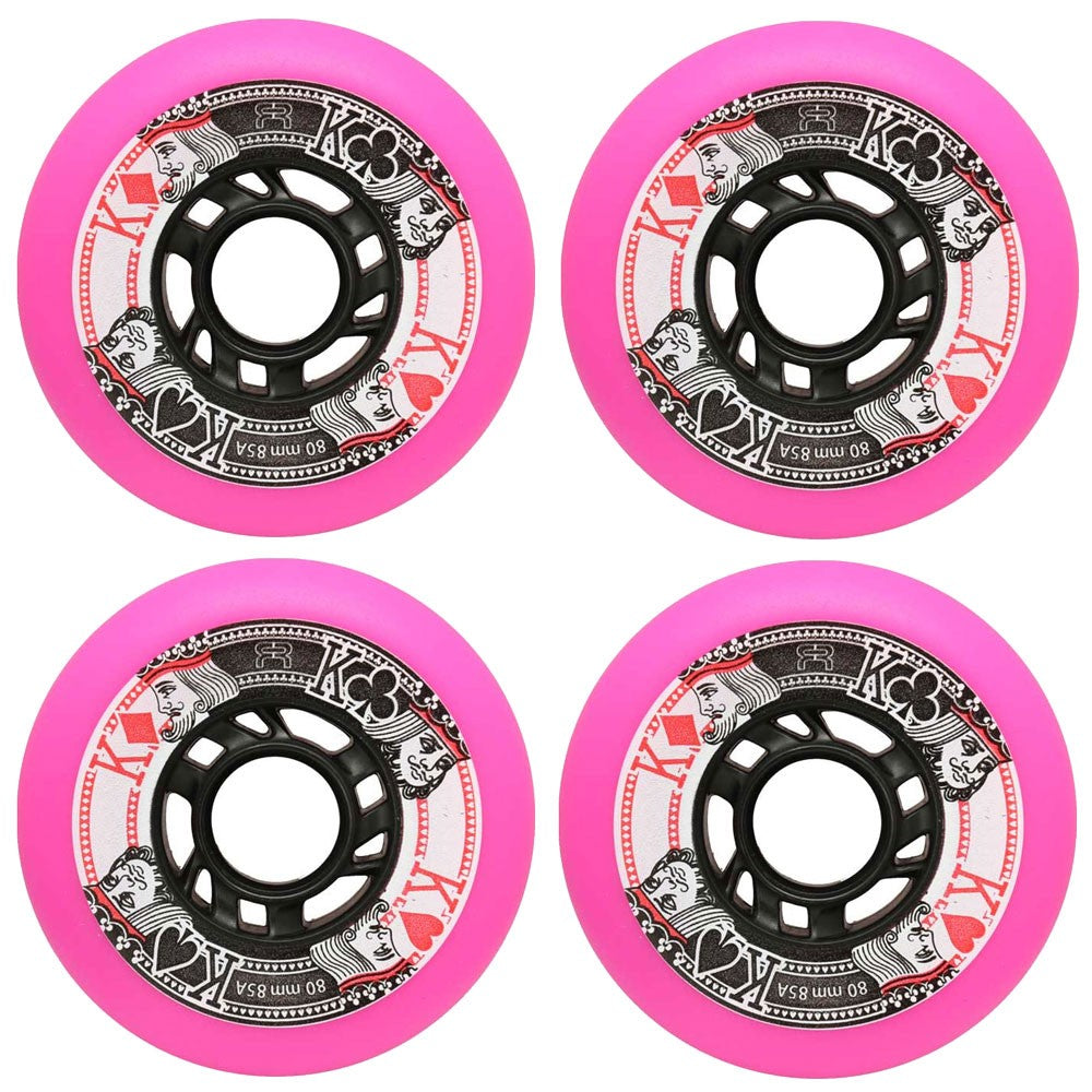 Seba FR Street Kings Rollen 72mm / 85a Pink 4er Pack
